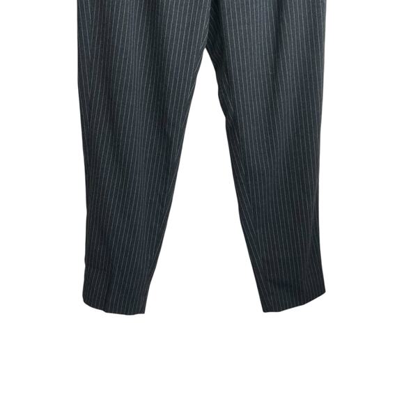 Banana‎ Republic Women Pants 4 Black Pinstripe Stretch Comfort Office Travel - Picture 5 of 9